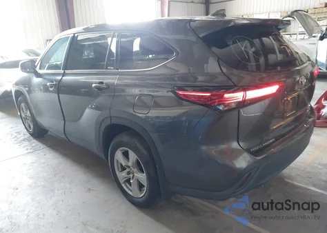 2021 Toyota Highlander Le from USA, damaged, VIN 5TDBZRBH4MS123650